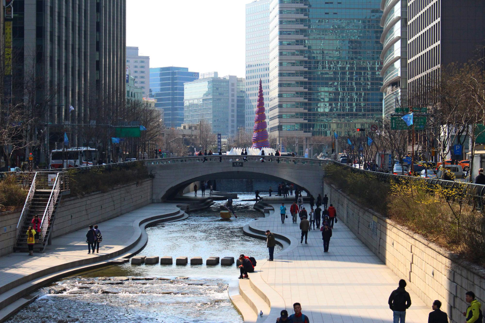 Seoul City Skyline